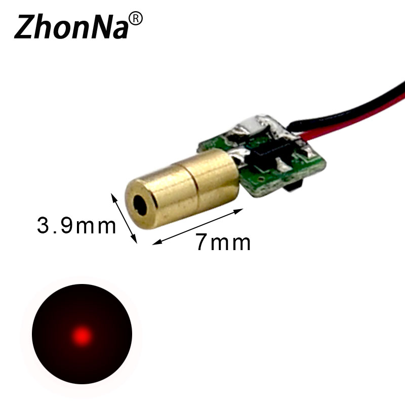 Industrial Grade Laser - 650nm 5mW Czerwony moduł laserowy Jednopunktowe
