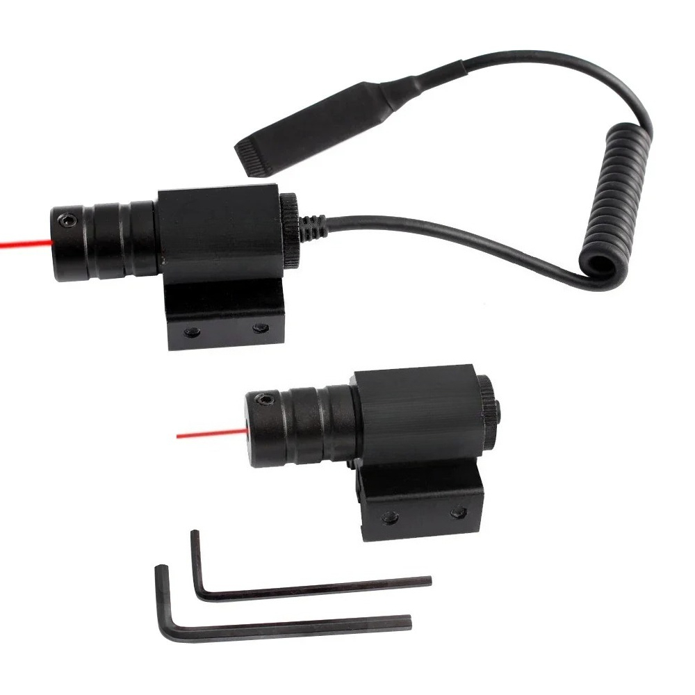 Industrial Laser Gun - Mini kolimator laserowy z regulacją 635-655nm,