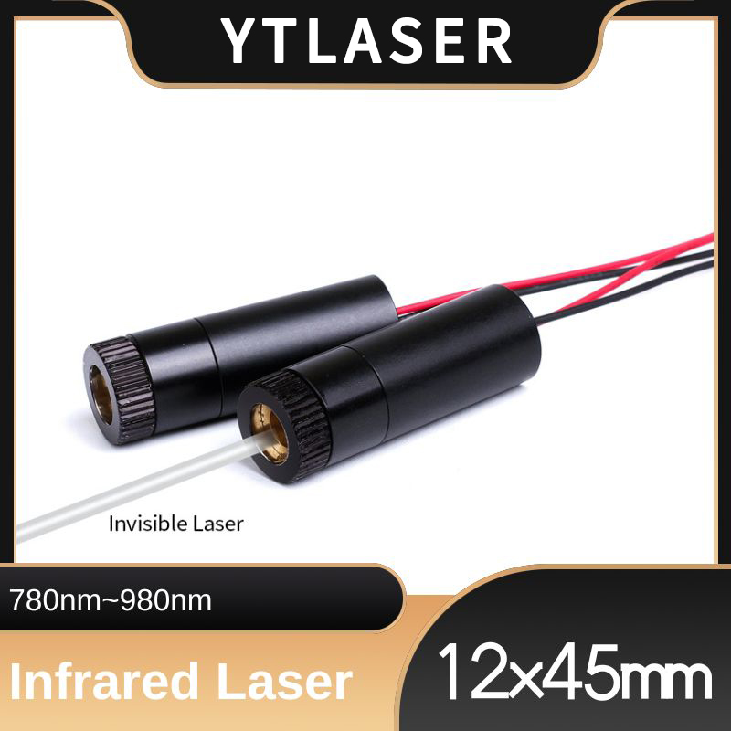 Industrial Grade Laser - D12X45mm Regulowana ostrość 780nm 830nm 850nm