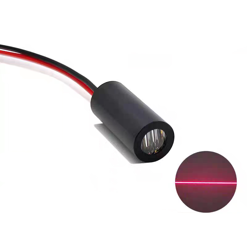 Industrial Laser Module - Moduł lasera czerwonego 635nm 5mW, linia