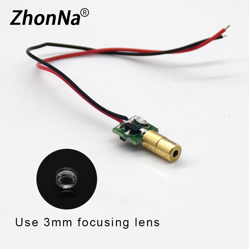 650nm 5mW Czerwony moduł laser – Industrial Grade Laser recenzja i cena