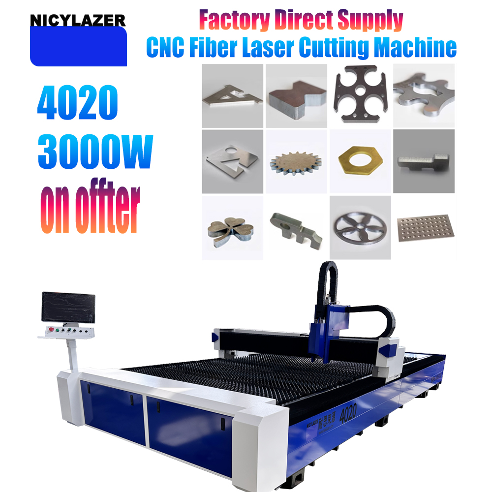 NICYLAZER CNC 3000W 4020 Włókn – Industrial Fiber Laser Cutting Machine recenzja i cena
