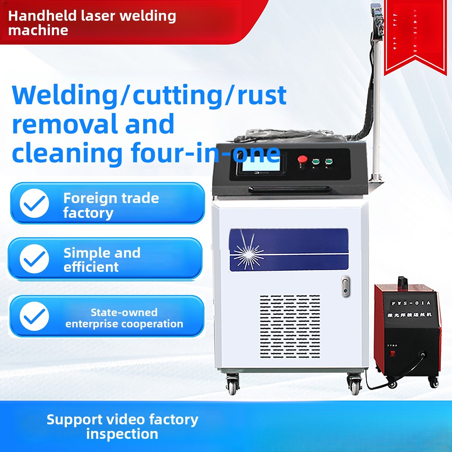Ręczna, przemysłowa, w pełni a – Industrial Handheld Laser Welding Machine recenzja i cena