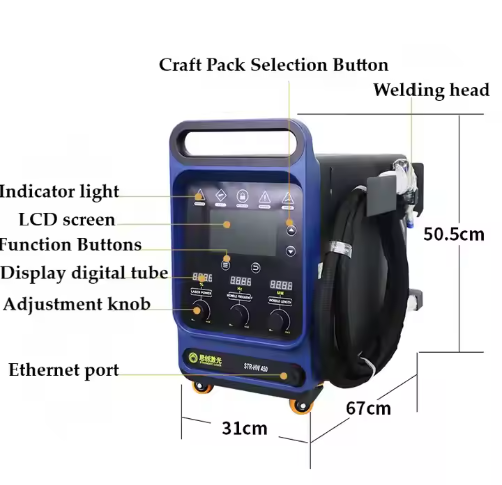 Spawarka laserowa ręczna przem – Industrial Handheld Laser Welding Machine recenzja i cena