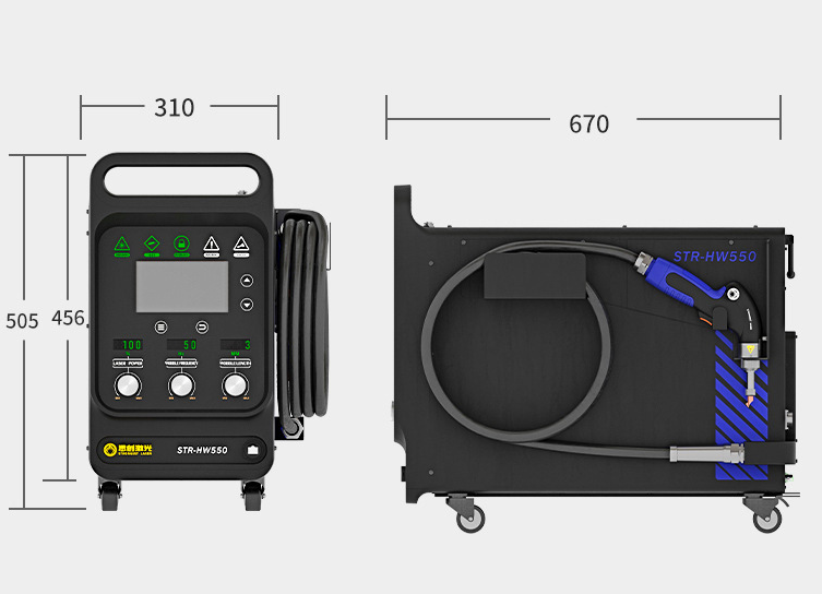 Spawarka laserowa ręczna przem – Industrial Handheld Laser Welding Machine recenzja i cena