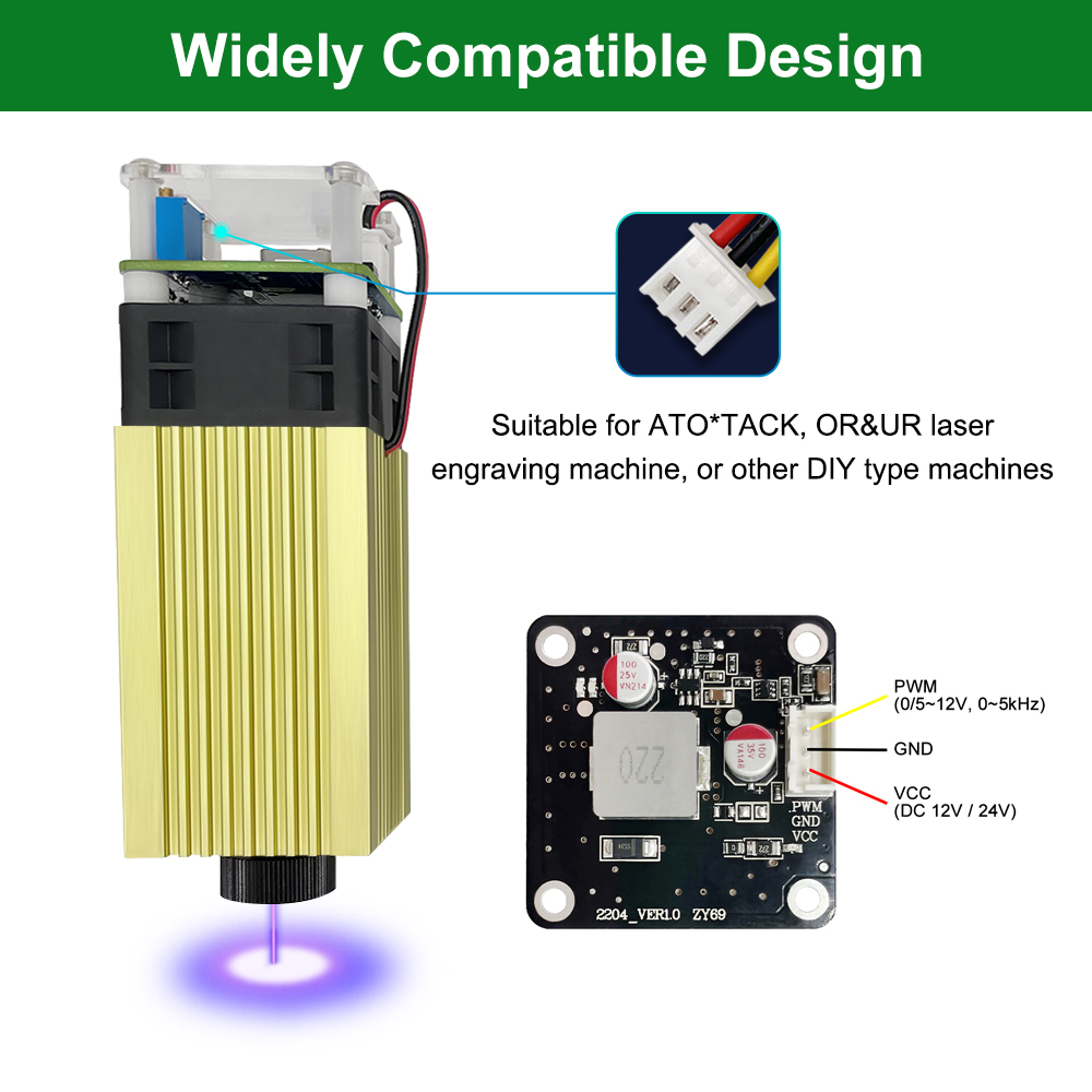 LASER TREE 4W 5W Moduł laserow – Industrial Laser Module recenzja i cena