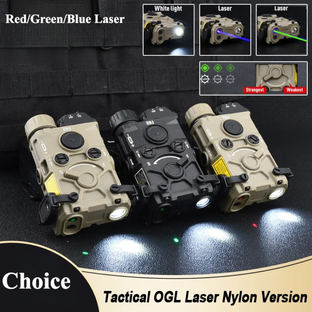 Taktyczna latarka LED z nylonu – Industrial Laser Gun recenzja i cena