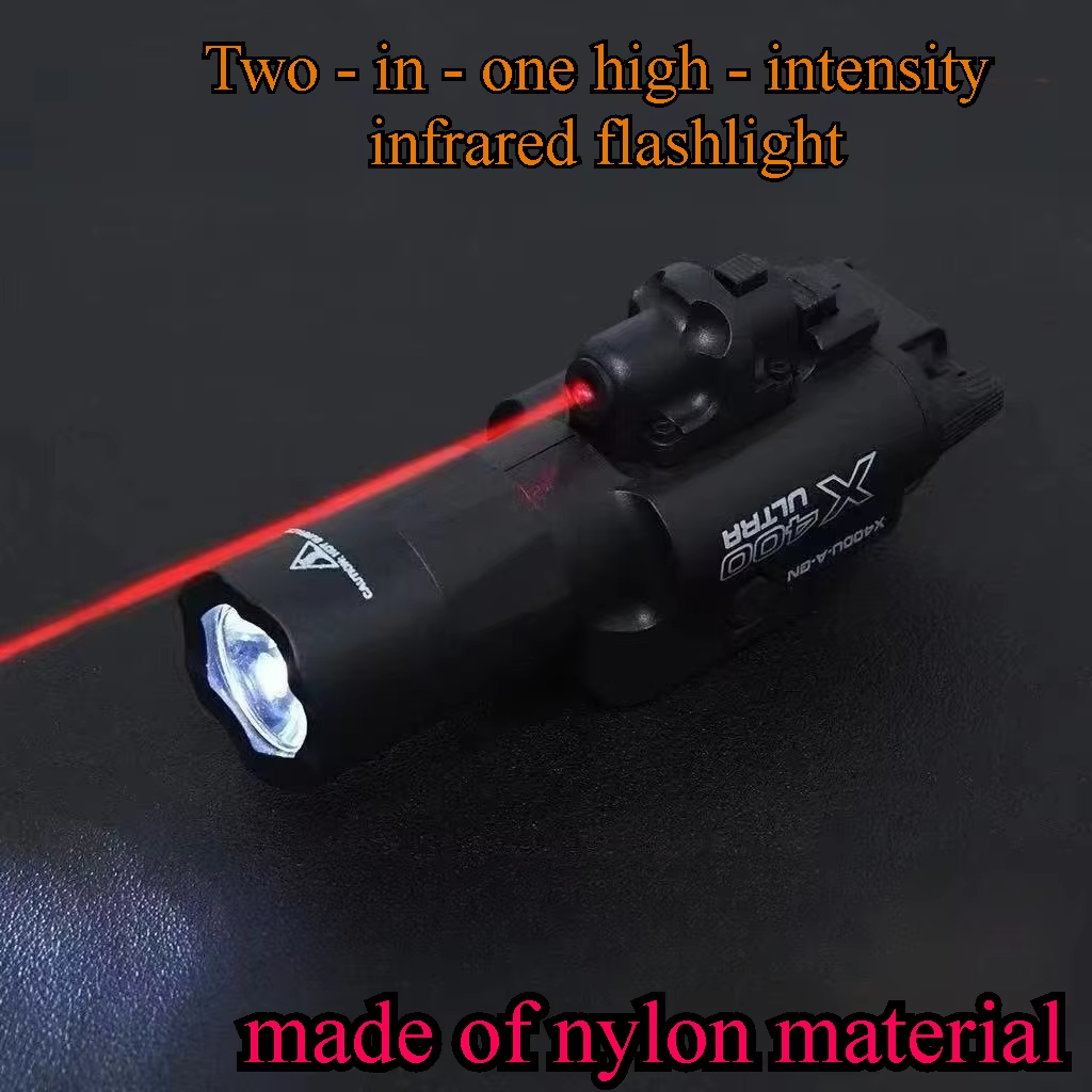 X400U 1/3/5 szt. Latarka 2w1 z – Industrial Laser Gun recenzja i cena