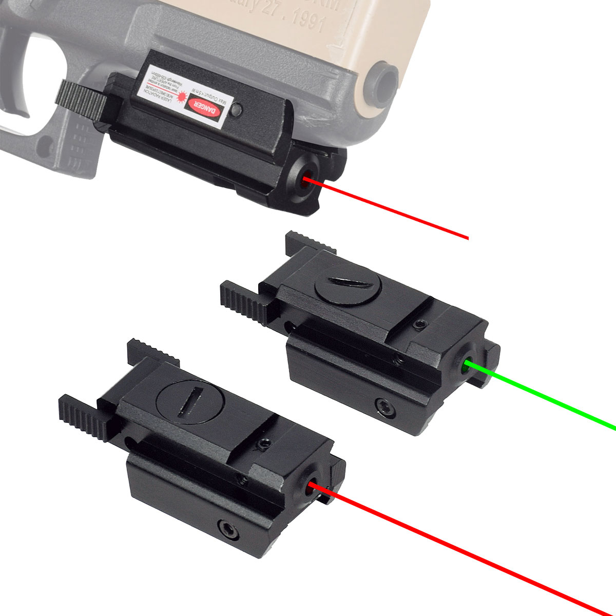 Taktyczny celownik laserowy z  – Industrial Laser Gun recenzja i cena
